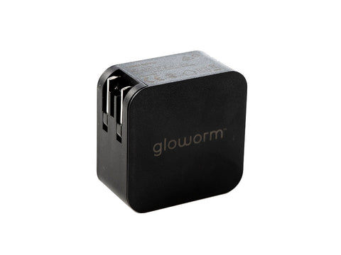 Gloworm Fast Charger uses USB-PD fast charging protocol. Available in 20W and 45W, the USB C charger will charge up to 3x faster than the original Gloworm smart charger.