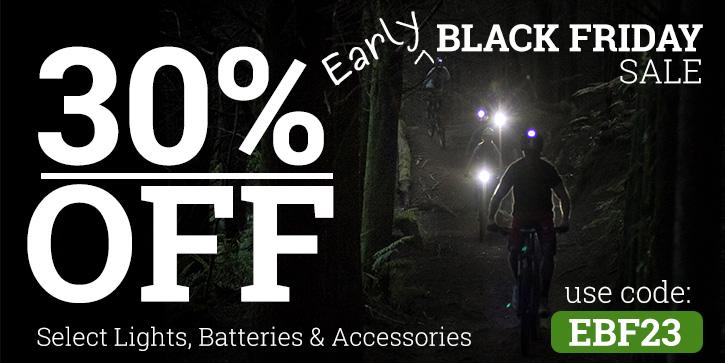 SAVE 30% On Selected Bike Lights, Batteries and Accessories at Action LED Lights - Free Shipping!